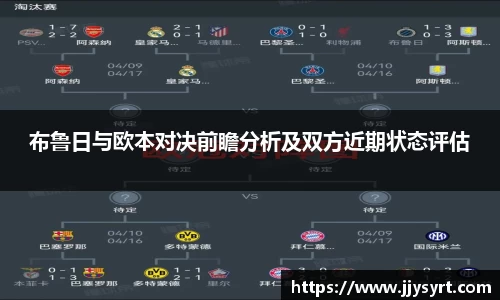 布鲁日与欧本对决前瞻分析及双方近期状态评估